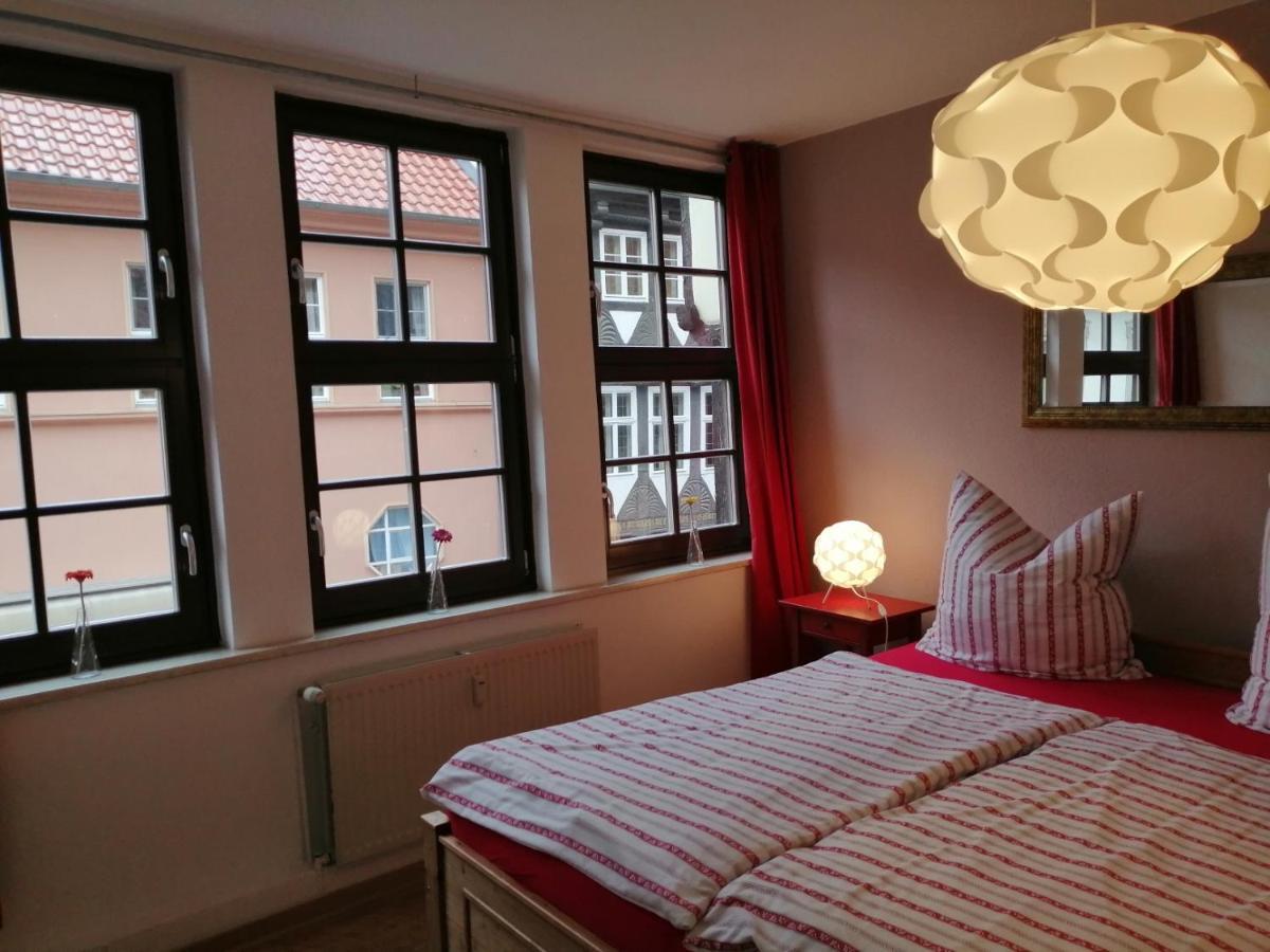 Ferienwohnungen Marktstrasse 15 Кведлинбург Экстерьер фото