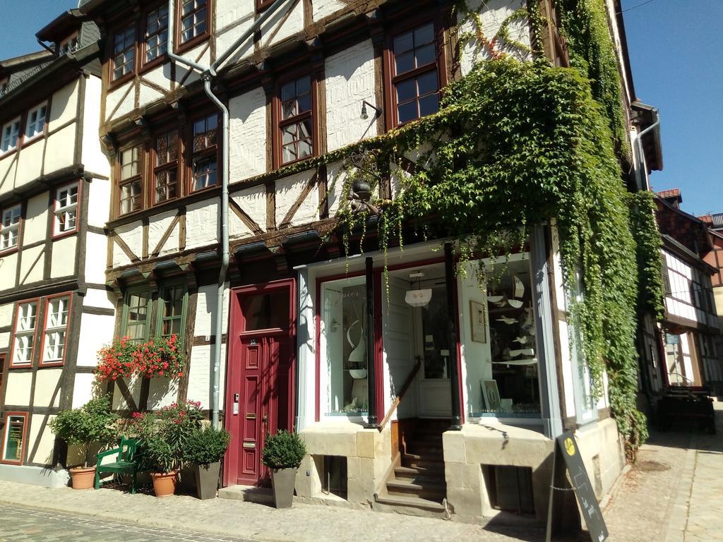 Ferienwohnungen Marktstrasse 15 Кведлинбург Экстерьер фото